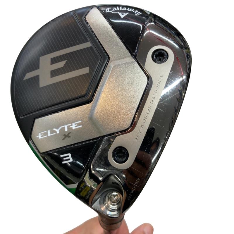 【中古】 キャロウェイ ELYTE X 3W フェアウェイウッド FW VENTUS GREEN 50 for CW(ELYTE FW) (フレックスS) メンズ 成人男性用 右利き 右用 C位置づける ゴルフ野球クラブ