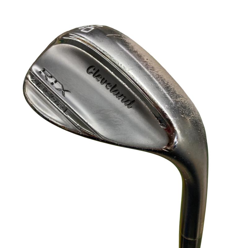 【中古】 クリーブランド Cleveland RTX ZIPCORE ツアーサテン 60°/10° MID ウェッジ WG 純正特注シャフト (フレックスX) メンズ 男性用 右利き 右用 Cランク ゴルフクラブ