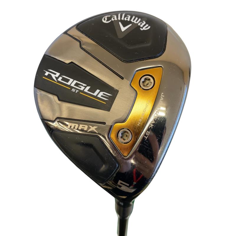 【中古】 キャロウェイ ROGUE ST MAX  5W フェアウェイウッド FW VENTUS 5 for CW(ROGUE ST FW) (フレックスR) メンズ 成人男性用 右利き 右用 C序列付ける ゴルフ野球クラブ