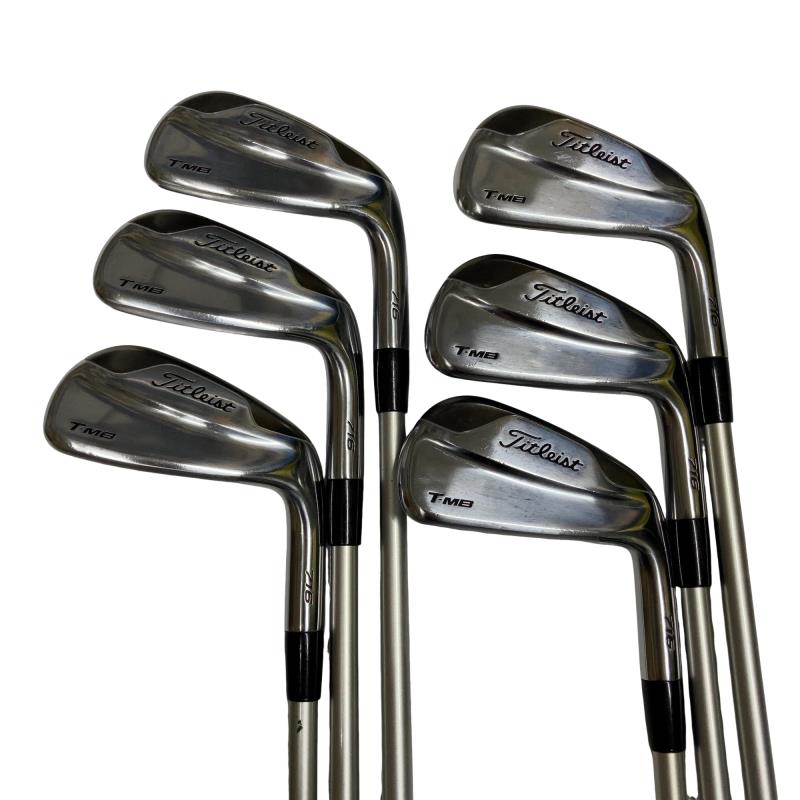 【中古】 タイトリスト Titleist T-MB 716 6S アイアン仕掛ける IR 完全無欠特注立て坑 (フレックスS) メンズ 成人男性用 右利き 右用 D価値づける ゴルフ野球クラブ