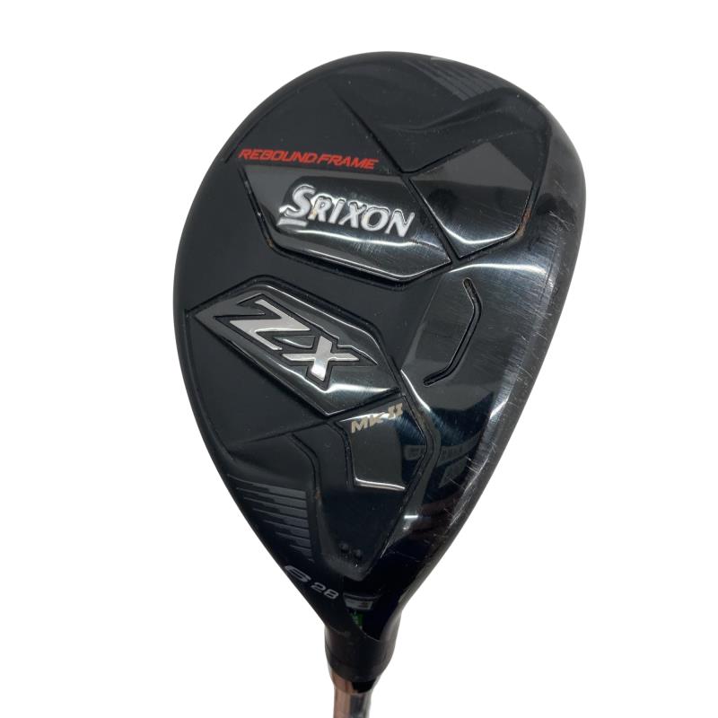 【中古】 ダンロップ SRIXON ZX Mk II HYBRID H6 ユーティリティ UT 純正特注シャフト (フレックスS) メンズ 男性用 右利き 右用 Cランク ゴルフクラブ