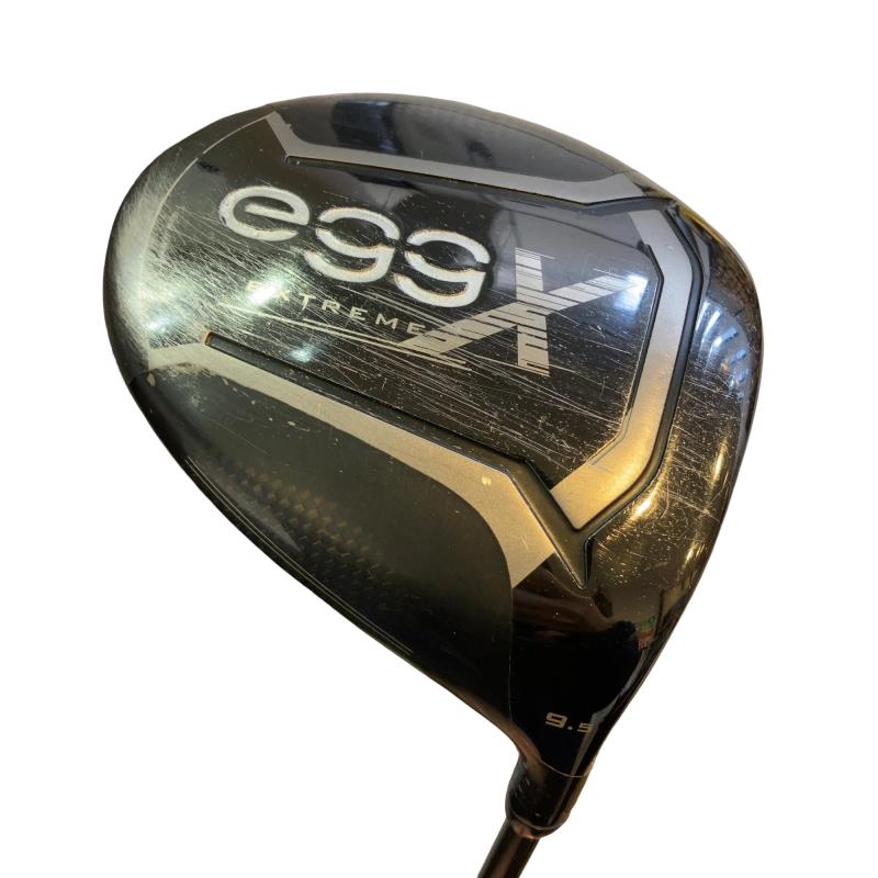 【中古】 労働者階級歯車 egg EXTREME  9.5° １番ウッド DR egg一風変わった炭素 (フレックスS) メンズ 成人男性用 右利き 右用 D序列付ける ゴルフ野球クラブ