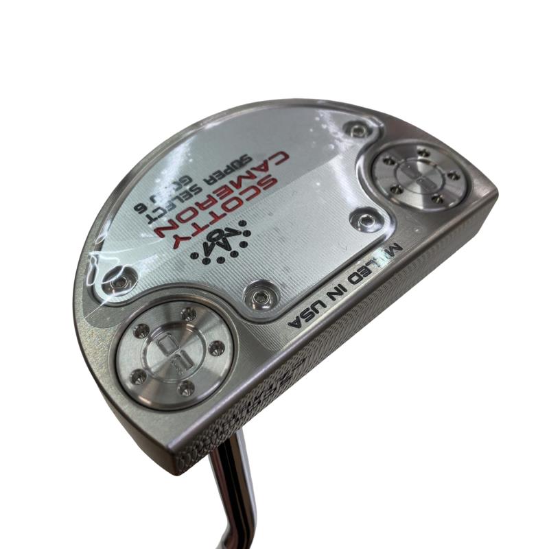【中古】 タイトリスト SCOTTY CAMERON SUPER SELECT GOLO 6 33インチ パター PT スチール (フレックスその他) メンズ 男性用 右利き 右用 Bランク ゴルフクラブ