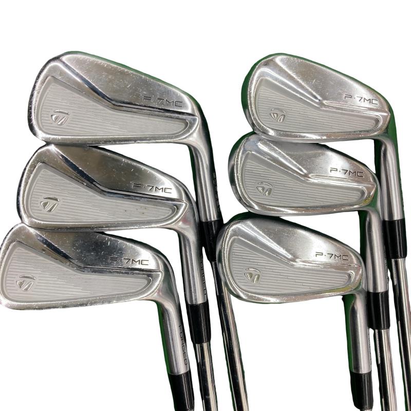 【中古】 仕立て屋お手伝いさん Taylor Made P・7MC 6S アイアン仕掛ける IR Dynamic Gold EX TOUR ISSUE (フレックスS) メンズ 成人男性用 右利き 右用 C価値づける ゴルフ野球クラブ