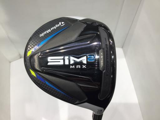 【中古】 テーラーメイド SIM2 MAX 3W フェアウェイウッド FW TENSEI BLUE TM50(SIM2 FW) (フレックスS) メンズ 男性用 右利き 右用 Cランク ゴルフクラブ