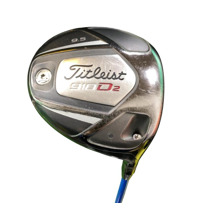 【中古】 タイトリスト 910 D2 9.5° ドライバー DR Tour AD BB-6 (フレックスS) メンズ 男性用 右利き 右用 Cランク ゴルフクラブ