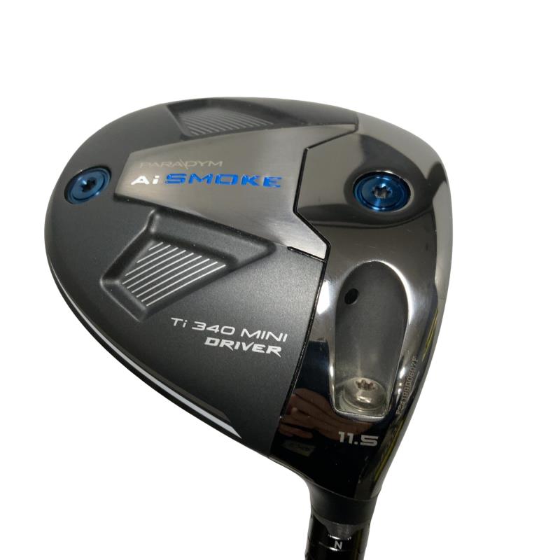 【中古】 キャロウェイ PARADYM Ai SMOKE Ti 340 MINI 11.5° １番ウッド DR 純然たる特注矢がら (フレックスR) メンズ 成人男性用 右利き 右用 B位置づける ゴルフ野球クラブ