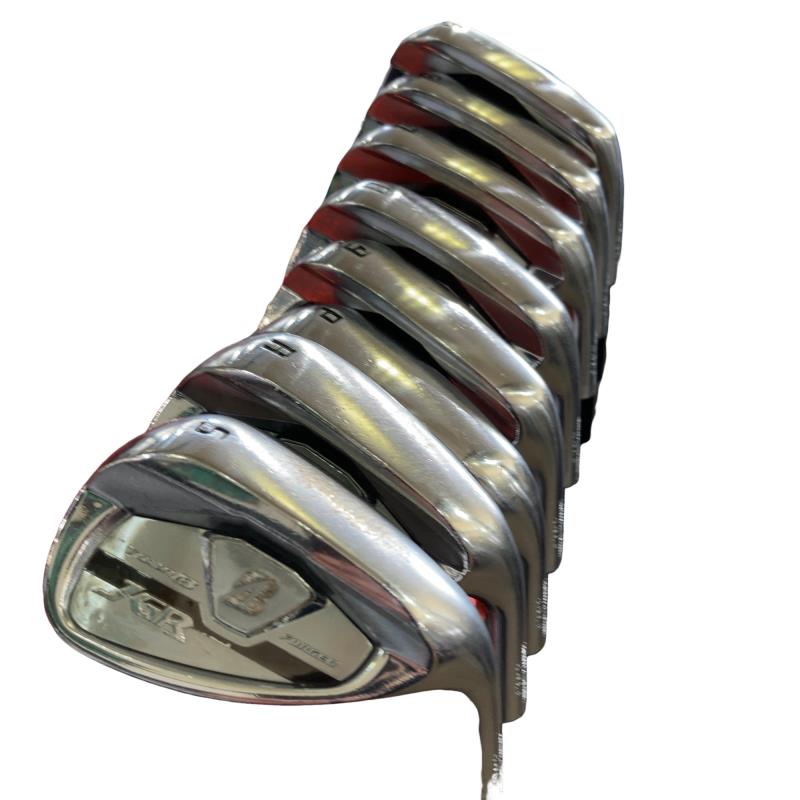 【中古】 ブリヂストン TOUR B JGR HF2 8S アイアン仕掛ける IR TG1-IR (フレックスS) メンズ 成人男性用 右利き 右用 D序列付ける ゴルフ野球クラブ