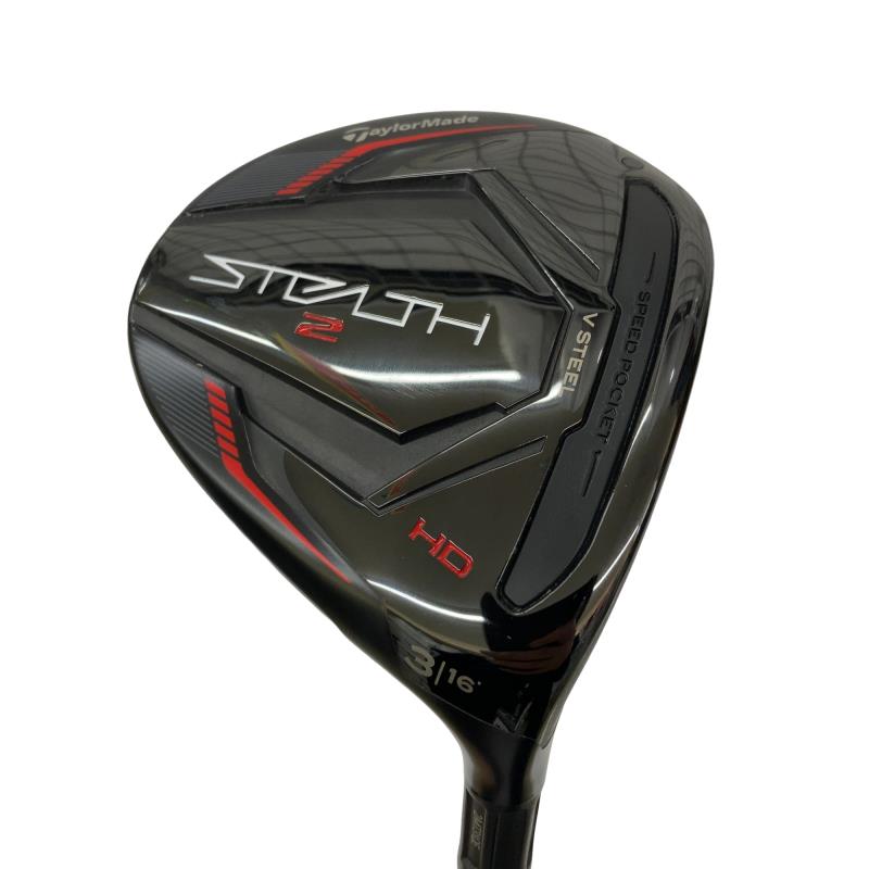 【中古】 テーラーメイド STEALTH2 HD 3W フェアウェイウッド FW TENSEI RED TM50(STEALTH FW) (フレックスR) メンズ 男性用 右利き 右用 Cランク ゴルフクラブ