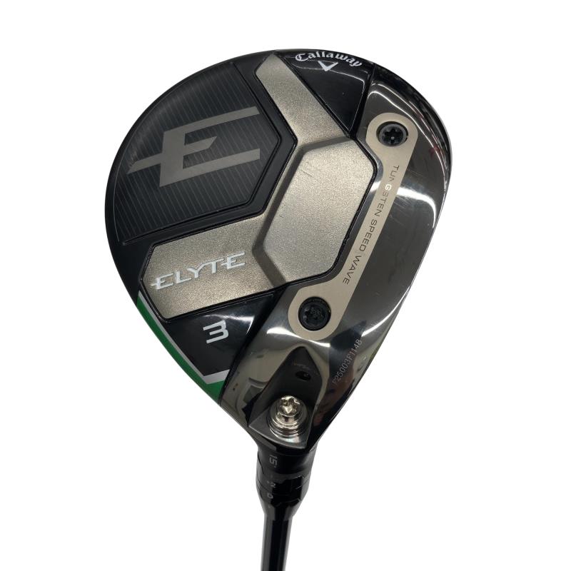 【中古】 キャロウェイ ELYTE  3W フェアウェイウッド FW VENTUS GREEN 50 for CW(ELYTE FW) (フレックスR) メンズ 成人男性用 右利き 右用 C位置づける ゴルフ野球クラブ