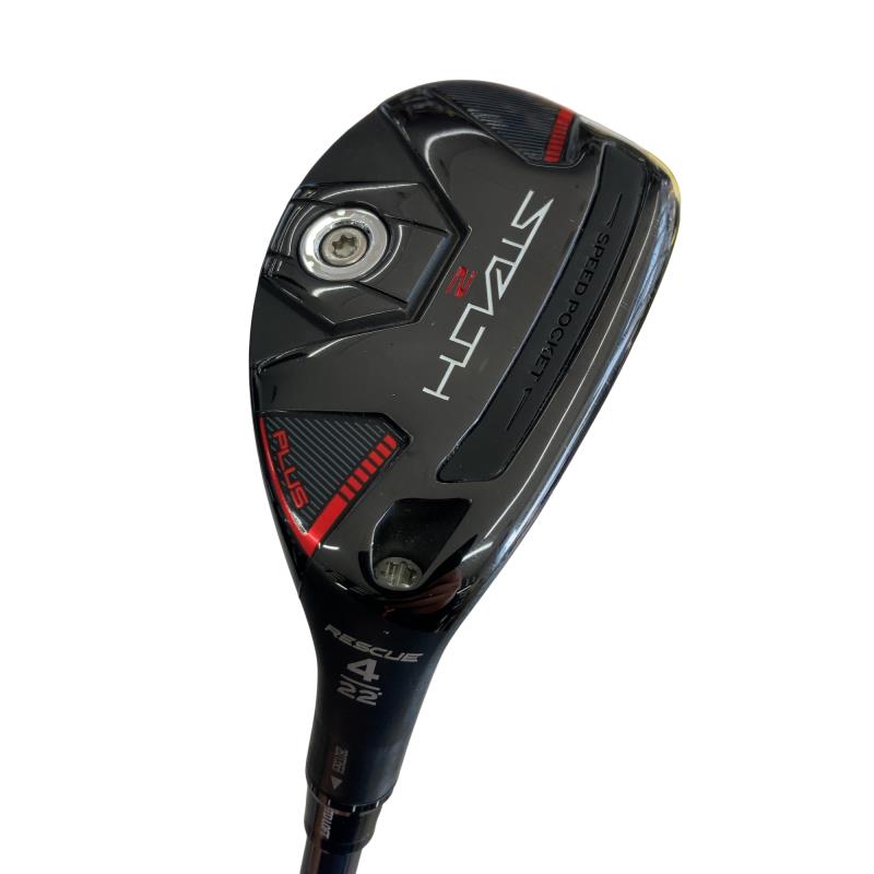 【中古】 テーラーメイド STEALTH2 PLUS U4 ユーティリティ UT Diamana TM70(UT) (フレックスS) メンズ 男性用 右利き 右用 Cランク ゴルフクラブ