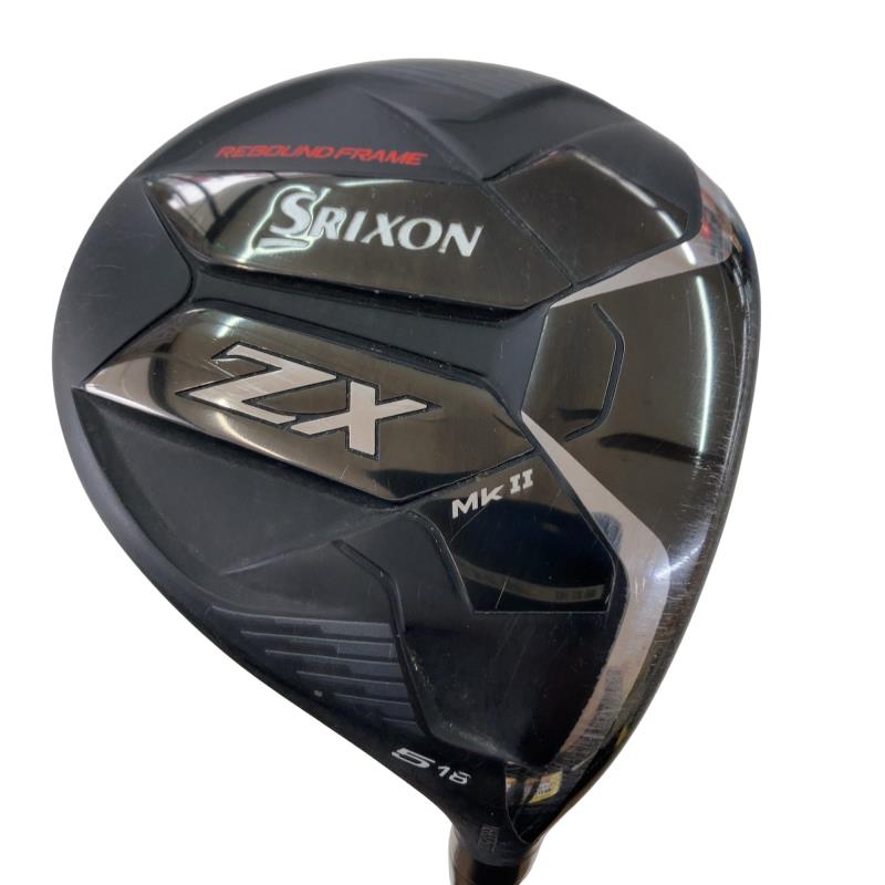 【中古】 ダンロップ SRIXON ZX Mk II 5W フェアウェイウッド FW Diamana ZX-II 50 (フレックスS) メンズ 男性用 右利き 右用 Cランク ゴルフクラブ