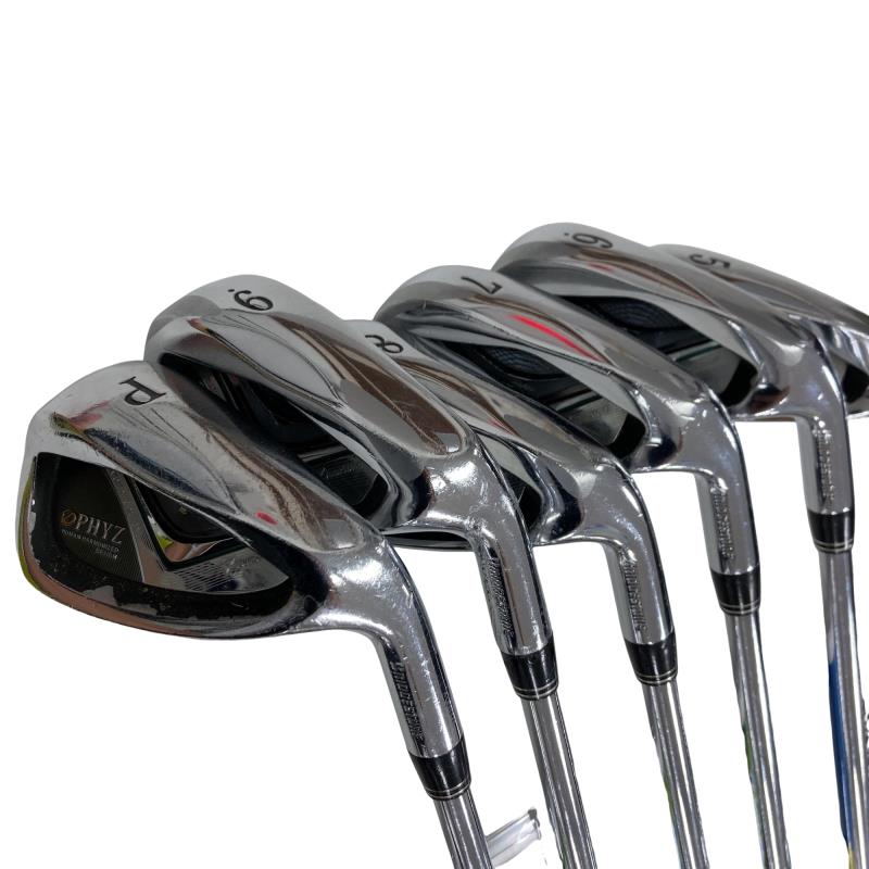 【中古】 ブリヂストン PHYZ(2013) 6S アイアンセット IR NS PRO 800GH ウェイトフロー (フレックスR) メンズ 男性用 右利き 右用 Cランク ゴルフクラブ|ゴルフパートナー 中古クラブ店