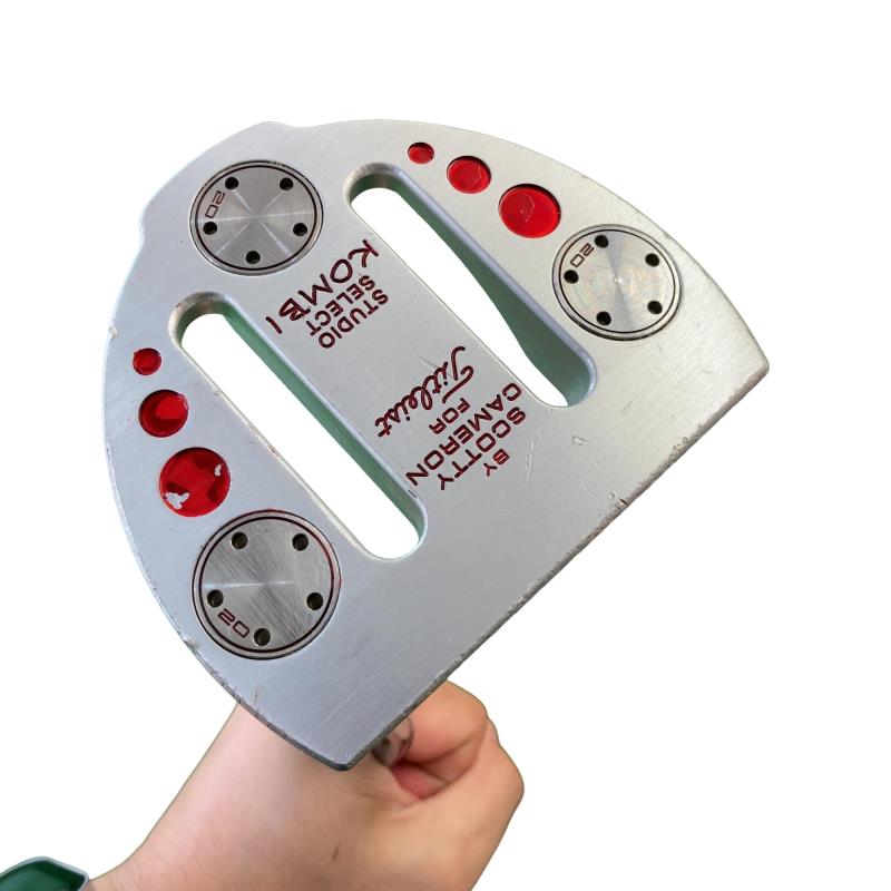 【中古】 タイトリスト SCOTTY CAMERON STUDIO SELECT KOMBI 34in パター PT スチール写真 (フレックス余分の物) メンズ 成人男性用 右利き 右用 D序列付ける ゴルフ野球クラブ