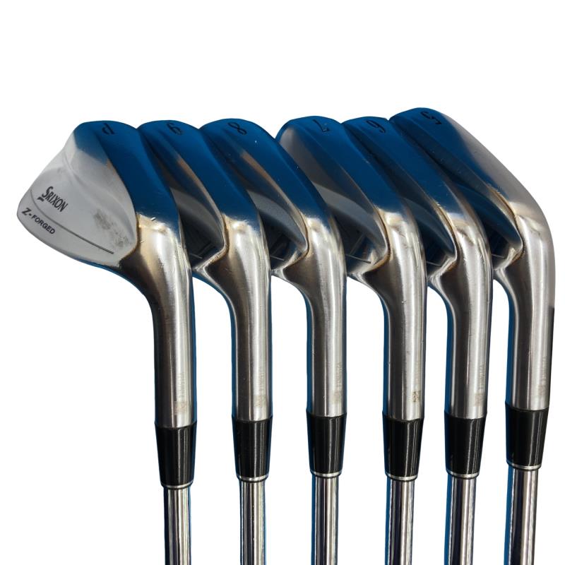 【中古】 ダンロップ SRIXON Z-FORGED 6S アイアンセット IR リシャフト (フレックスその他) メンズ 男性用 右利き 右用 Cランク ゴルフクラブ