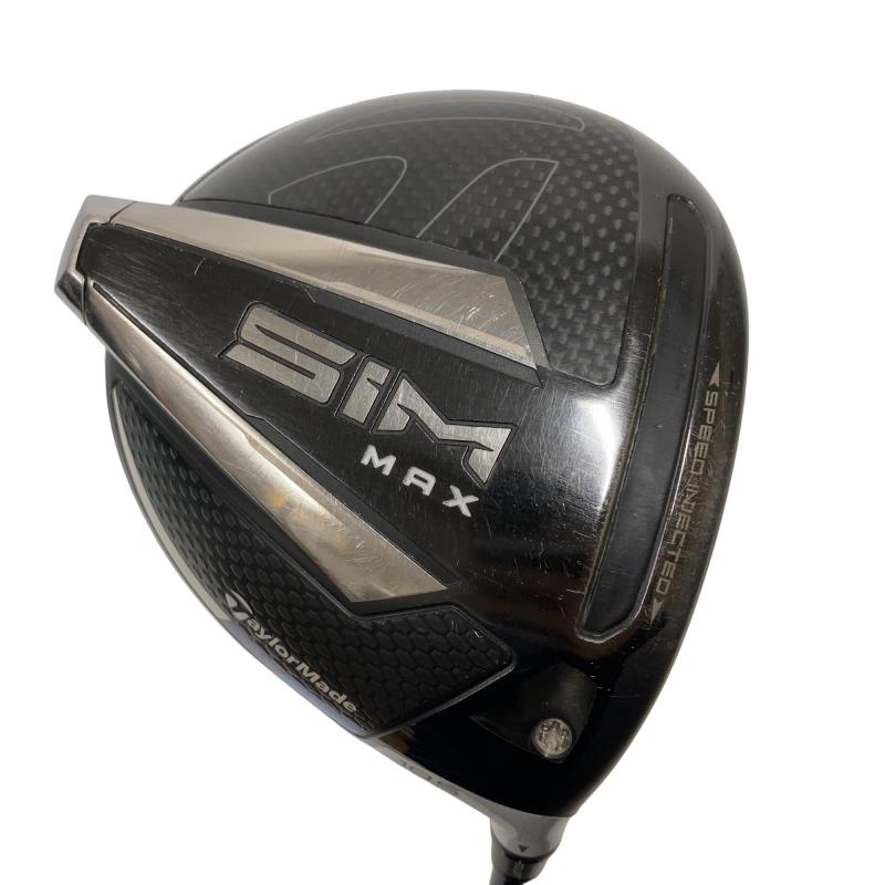 【中古】 テーラーメイド SIM MAX 10.5° ドライバー DR リシャフト (フレックスその他) メンズ 男性用 右利き 右用 Cランク ゴルフクラブ