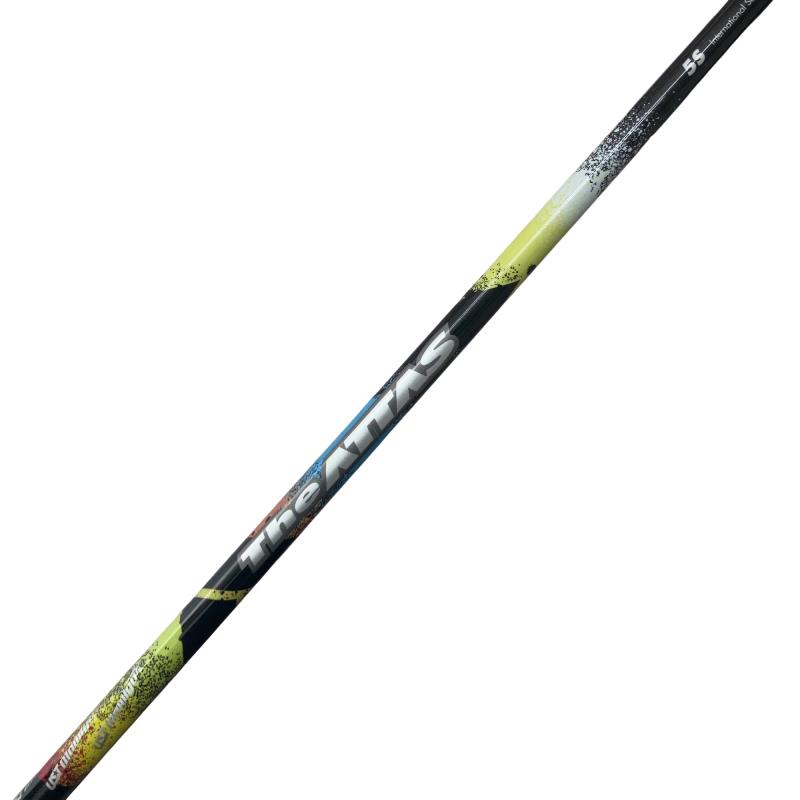 【中古】 キャロウェイスリーブ付き添い人(QUANTUM系) マミヤドライバー用 矢がら The ATTAS 5 (フレックスS)B位置づける ゴルフ野球クラブ