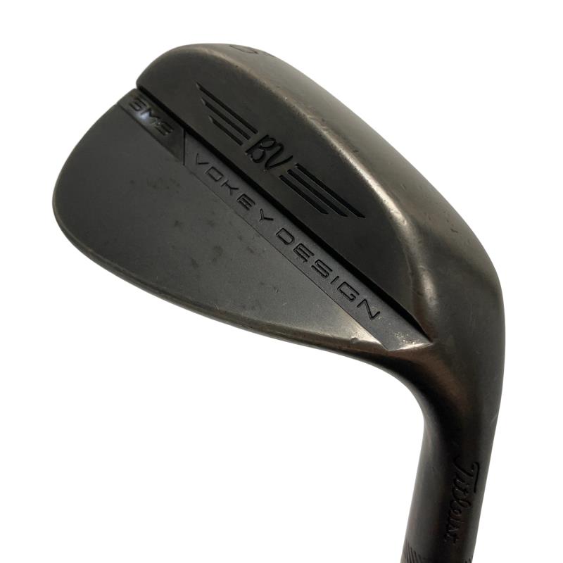 【中古】 タイトリスト VOKEY SPIN MILLED SM8 ジェット機黒いこと 50°/12°F ウェッジ WG リシャフト (フレックス余分の物) メンズ 成人男性用 右利き 右用 C序列付ける ゴルフ野球クラブ