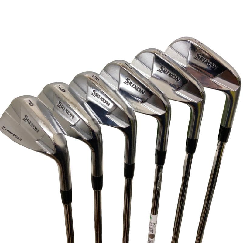 【中古】 ダンロップ SRIXON Z-FORGED II 6S アイアンセット IR Dynamic Gold D.S.T (フレックスS) メンズ 男性用 右利き 右用 Cランク ゴルフクラブ