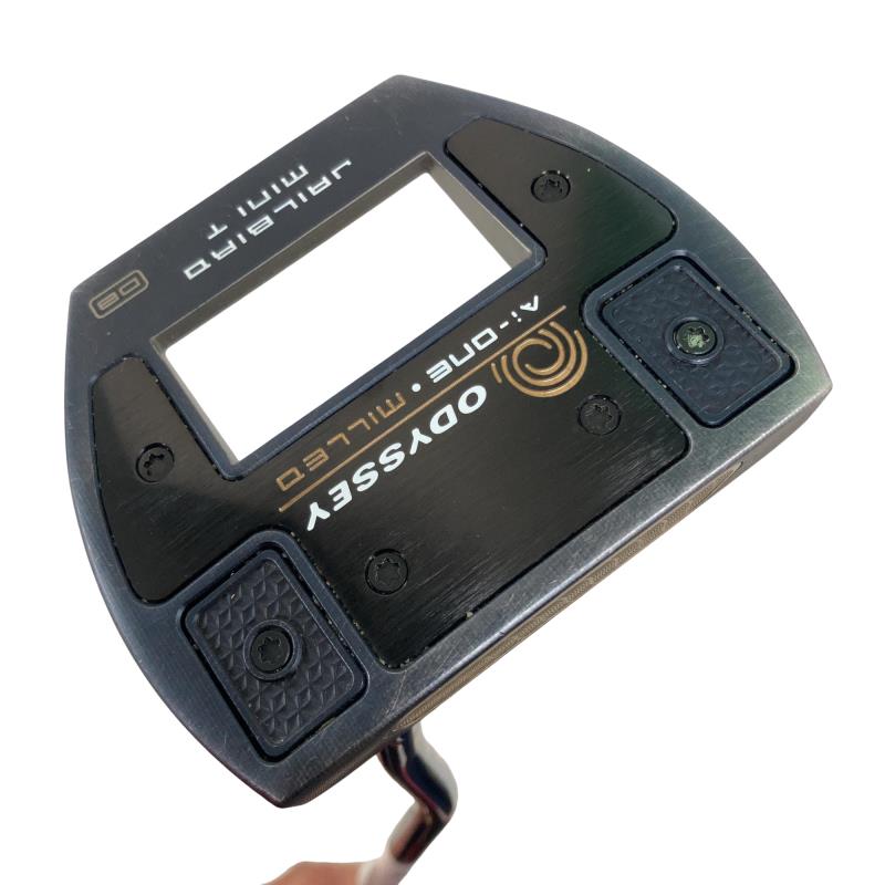 【中古】 オデッセイ Ai-ONE・MILLED JAILBIRD MINI VERSA90 T DB 34インチ パター PT STROKE LAB 90 スチール (フレックスその他) メンズ 男性用 右利き 右用 Cランク ゴルフクラブ｜ゴルフパートナー 中古クラブ店 20,168円