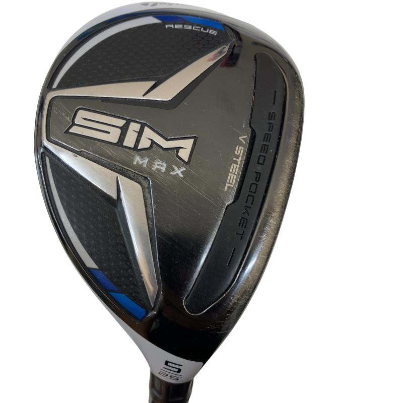 【中古】 テーラーメイド SIM MAX U5 ユーティリティ UT TENSEI BLUE TM60(UT) (フレックスS) メンズ 男性用 右利き 右用 Cランク ゴルフクラブ|ゴルフパートナー 中古クラブ店
