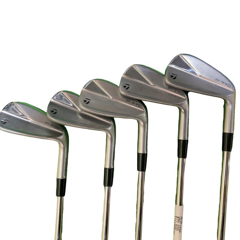 【中古】 テーラーメイド Taylor Made P・770(2023) 6S アイアンセット IR Dynamic Gold EX TOUR ISSUE (フレックスS) メンズ 男性用 右利き 右用 Cランク ゴルフクラブ