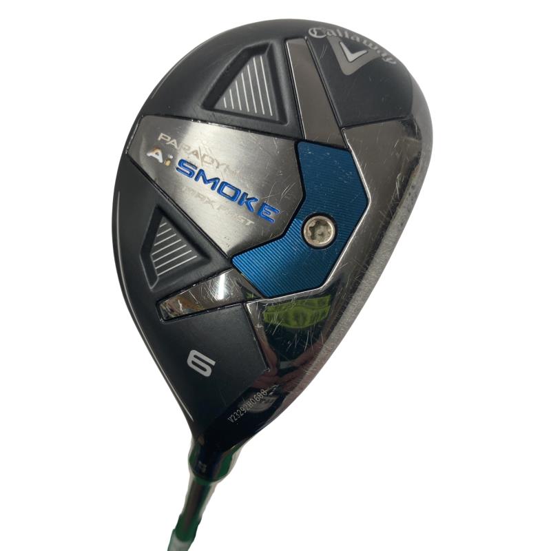【中古】 キャロウェイ PARADYM Ai SMOKE MAX FAST U6 ユーティリティ UT リシャフト (フレックスその他) メンズ 男性用 右利き 右用 Cランク ゴルフクラブ｜ゴルフパートナー 中古クラブ店