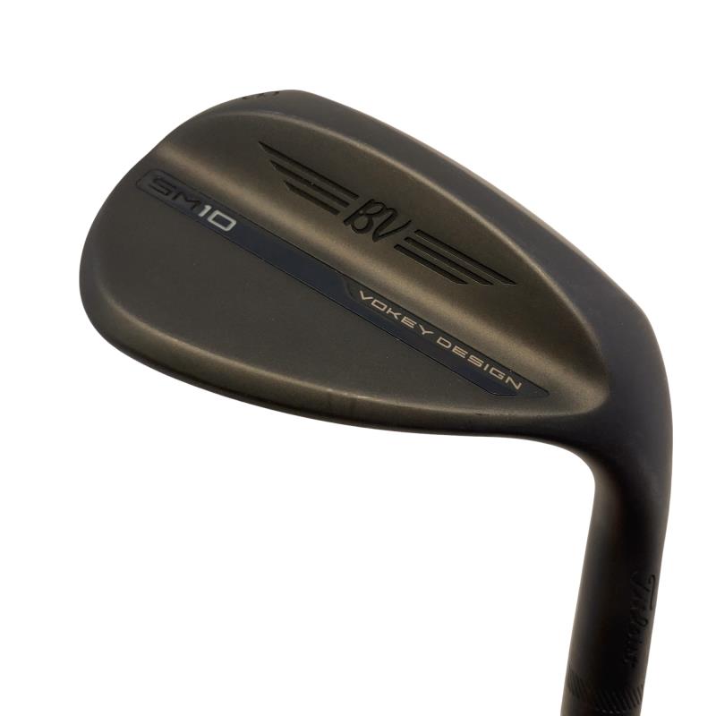 【中古】 タイトリスト VOKEY SPIN MILLED SM10 ジェットブラック 58°/12°D ウェッジ WG Dynamic Gold (フレックスS) メンズ 男性用 右利き 右用 Cランク ゴルフクラブ