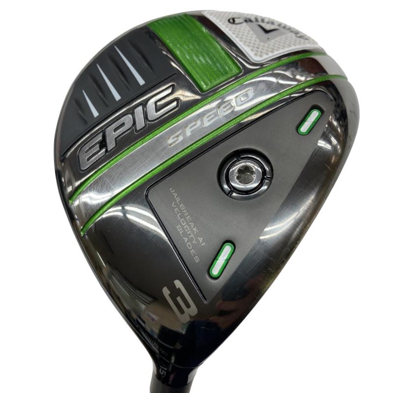 【中古】 キャロウェイ EPIC SPEED 3W フェアウェイウッド FW Diamana 50 for CW(2021 EPIC FW) (フレックスS) メンズ 男性用 右利き 右用 Cランク ゴルフクラブ