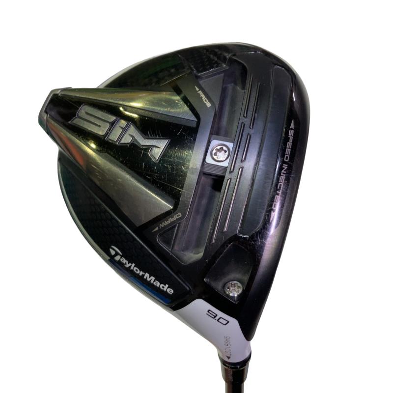 【中古】 テーラーメイド SIM 9° ドライバー DR TENSEI SILVER TM50(DR) (フレックスS) メンズ 男性用 右利き 右用 Cランク ゴルフクラブ