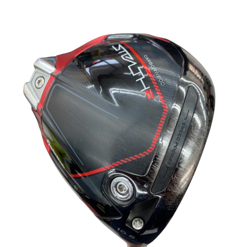 【中古】 テーラーメイド STEALTH2 10.5° ドライバー DR TENSEI RED TM50(STEALTH DR) (フレックスS) メンズ 男性用 右利き 右用 Cランク ゴルフクラブ
