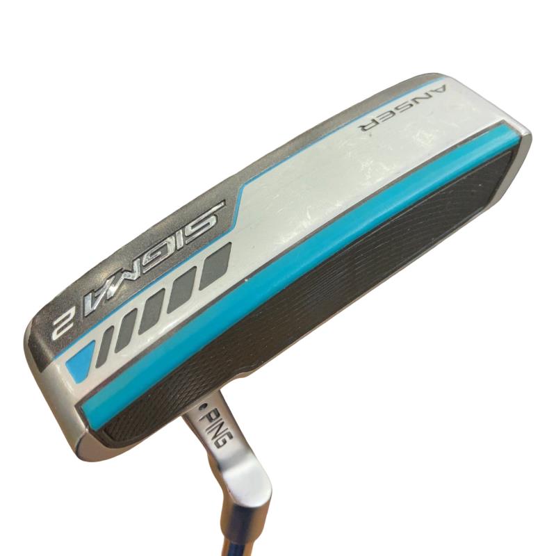【中古】 ピン SIGMA 2 ANSER プラチナム 33インチ(PP58) パター PT スチール (フレックスその他) メンズ 男性用 右利き 右用 Cランク ゴルフクラブ