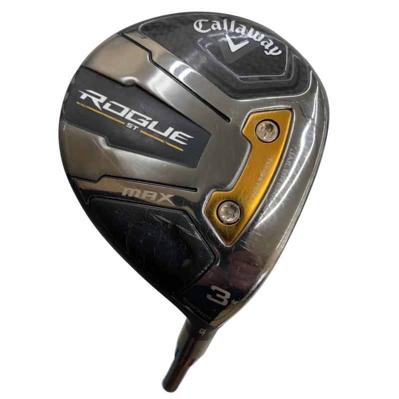 【中古】 キャロウェイ ROGUE ST MAX  3W フェアウェイウッド FW VENTUS 5 for CW(ROGUE ST FW) (フレックスR) メンズ 成人男性用 右利き 右用 C序列付ける ゴルフ野球クラブ
