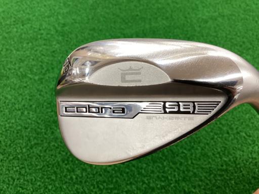 【中古】 コブラ KING SB WEDGE(2023) 56°/07°(WIDELOW) ウェッジ WG 完全無欠特注立て坑 (フレックスS) メンズ 成人男性用 右利き 右用 B価値づける ゴルフ野球クラブ