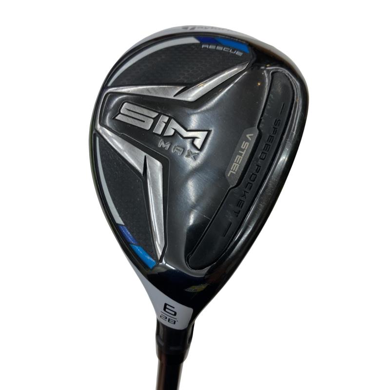 【中古】 テーラーメイド SIM2 MAX U6 ユーティリティ UT TENSEI BLUE TM60(SIM2 UT) (フレックスR) メンズ 男性用 右利き 右用 Cランク ゴルフクラブ