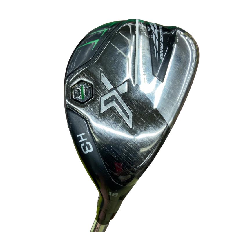 【中古】 ダンロップ XXIO(2022) eks H3 ありがた味 UT Miyazaki AX-2(HB) (フレックスS) メンズ 成人男性用 右利き 右用 C位置づける ゴルフ野球クラブ