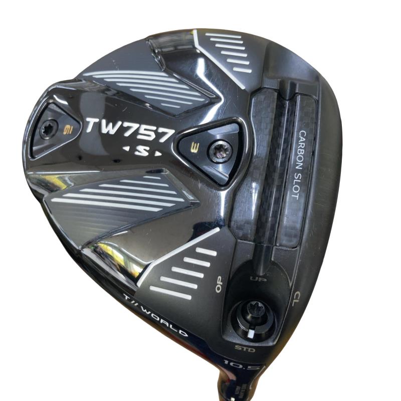 【中古】 本間ゴルフ TOUR WORLD TW757 S 10.5° ドライバー DR VIZARD for TW757(DR) (フレックスS) メンズ 男性用 右利き 右用 Cランク ゴルフクラブ