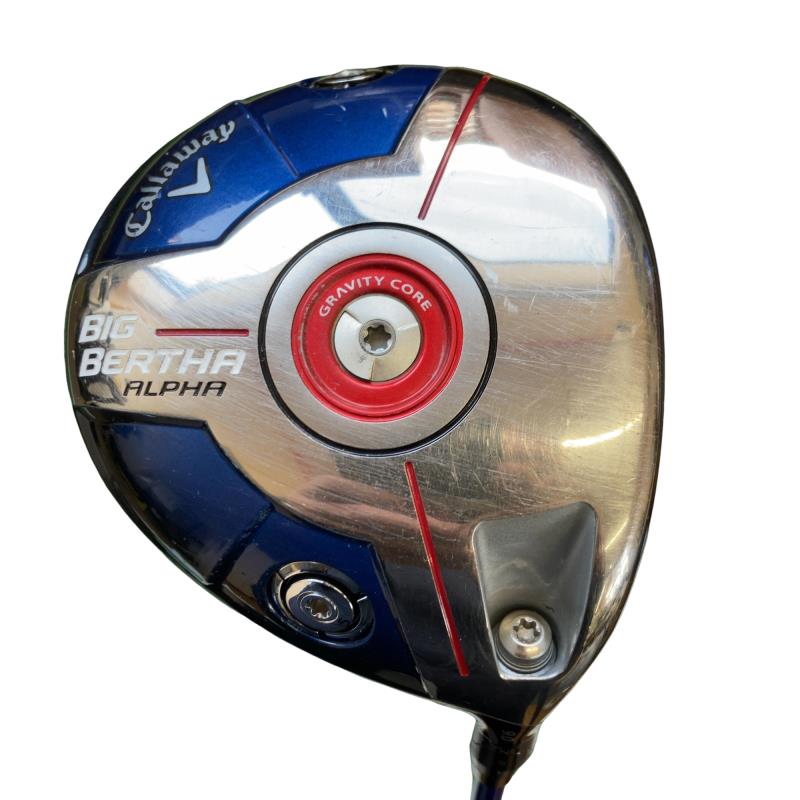 【中古】 キャロウェイ BIG BERTHA(2014) ALPHA  9° １番ウッド DR Motore Speeder 661 (フレックスS) メンズ 成人男性用 右利き 右用 C序列付ける ゴルフ野球クラブ