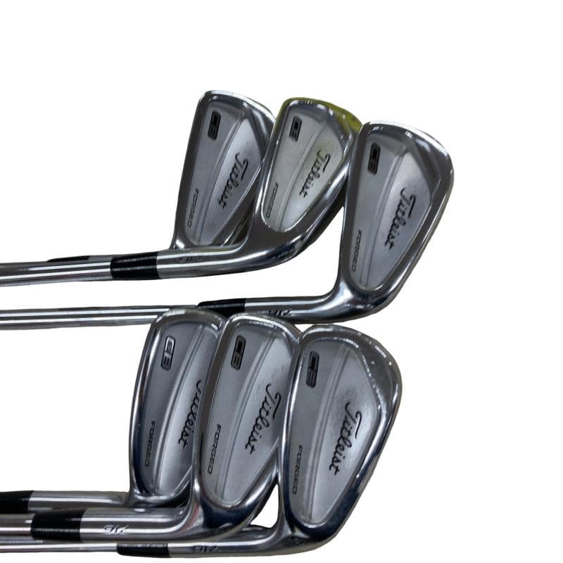 【中古】 タイトリスト Titleist CB 716 6S アイアン仕掛ける IR Dynamic Gold AMT (フレックスS) メンズ 成人男性用 右利き 右用 C序列付ける ゴルフ野球クラブ