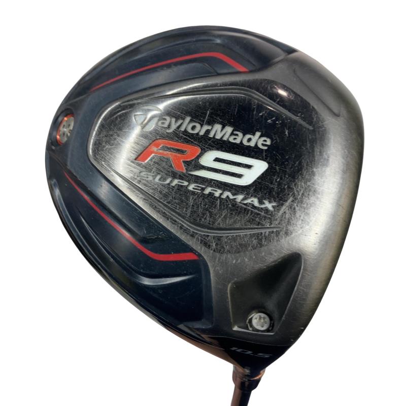 【中古】 テーラーメイド R9 SUPER MAX 10.5° ドライバー DR Motore SUPERMAX 50(ドライバー) (フレックスR) メンズ 男性用 右利き 右用 Dランク ゴルフクラブ 8,012円