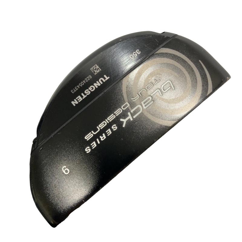 【中古】 オデッセイ BLACK SERIES TOUR DESIGNS #9 33in パター PT スチール写真 (フレックス余分の物) メンズ 成人男性用 右利き 右用 C価値づける ゴルフ野球クラブ