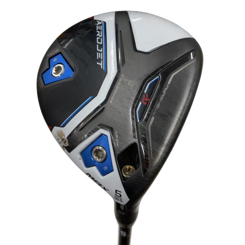 【中古】 コブラ cobra AEROJET MAX 5W フェアウェイウッド FW SPEEDER NX for Cobra(AEROJET FW) (フレックスS) メンズ 男性用 右利き 右用 Cランク ゴルフクラブ