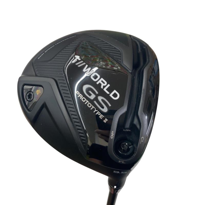【中古】 本間ゴルフ TOUR WORLD GS PROTOTYPE II 9.5° １番ウッド DR VIZARD FZ-5 (フレックスS) メンズ 成人男性用 右利き 右用 C位置づける ゴルフ野球クラブ