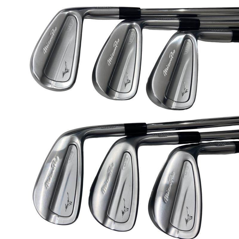 【中古】 ミズノ Mizuno Pro M-13 6S アイアンセット IR 純正特注シャフト (フレックスS) メンズ 男性用 右利き 右用 Cランク ゴルフクラブ