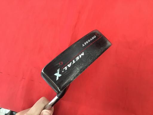 【中古】 オデッセイ METAL-X #6 34インチ パター PT スチール (フレックスその他) メンズ 男性用 右利き 右用 Cランク ゴルフクラブ