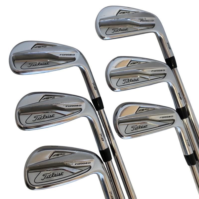 【中古】 タイトリスト Titleist AP2 718 6S アイアンセット IR NS PRO MODUS3 TOUR120 (フレックスS) メンズ 男性用 右利き 右用 Cランク ゴルフクラブ