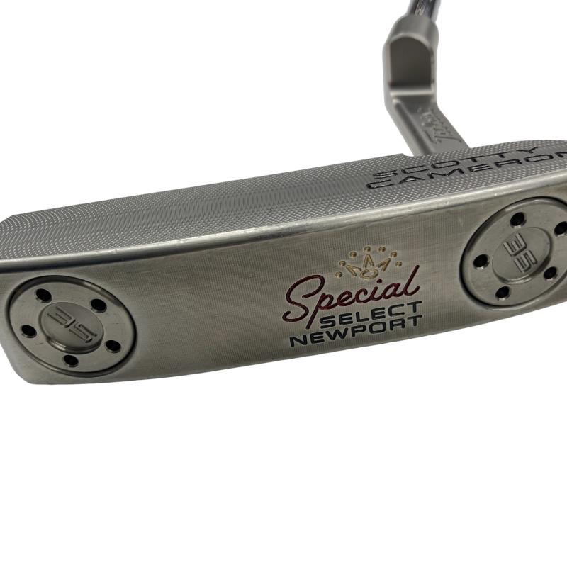 【中古】 タイトリスト SCOTTY CAMERON Special select NEWPORT 34インチ パター PT スチール (フレックスその他) メンズ 男性用 右利き 右用 Cランク ゴルフクラブ
