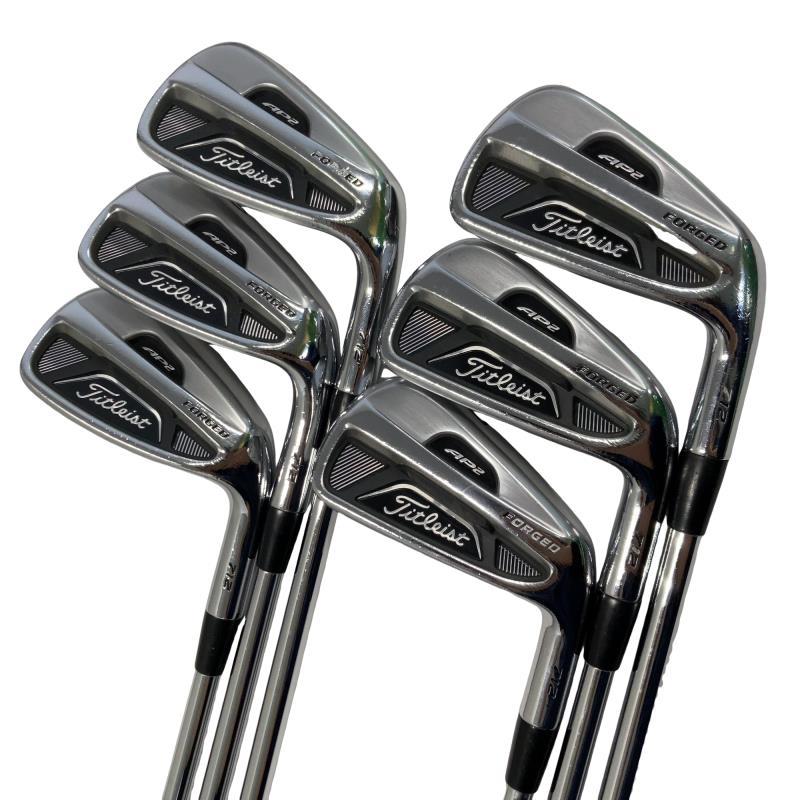 【中古】 タイトリスト Titleist AP2 712 6S アイアン書き割り IR Dynamic Gold (フレックスS) メンズ 成人男性用 右利き 右用 D序列付ける ゴルフ野球クラブ