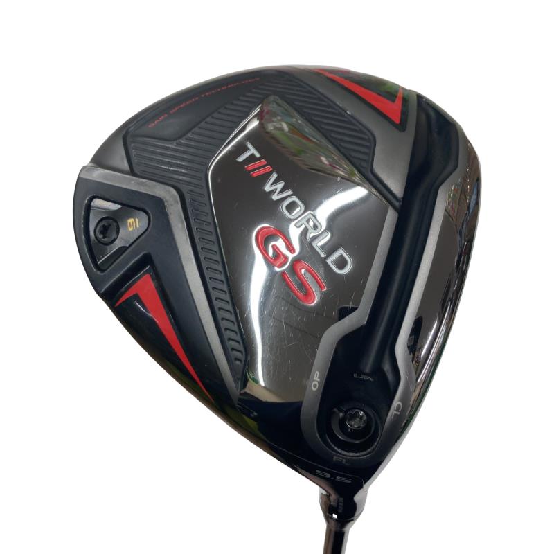 【中古】 本間ゴルフ TOUR WORLD GS  9.5° １番ウッド DR SPEED TUNED 48 (フレックスS) メンズ 成人男性用 右利き 右用 C位置づける ゴルフ野球クラブ