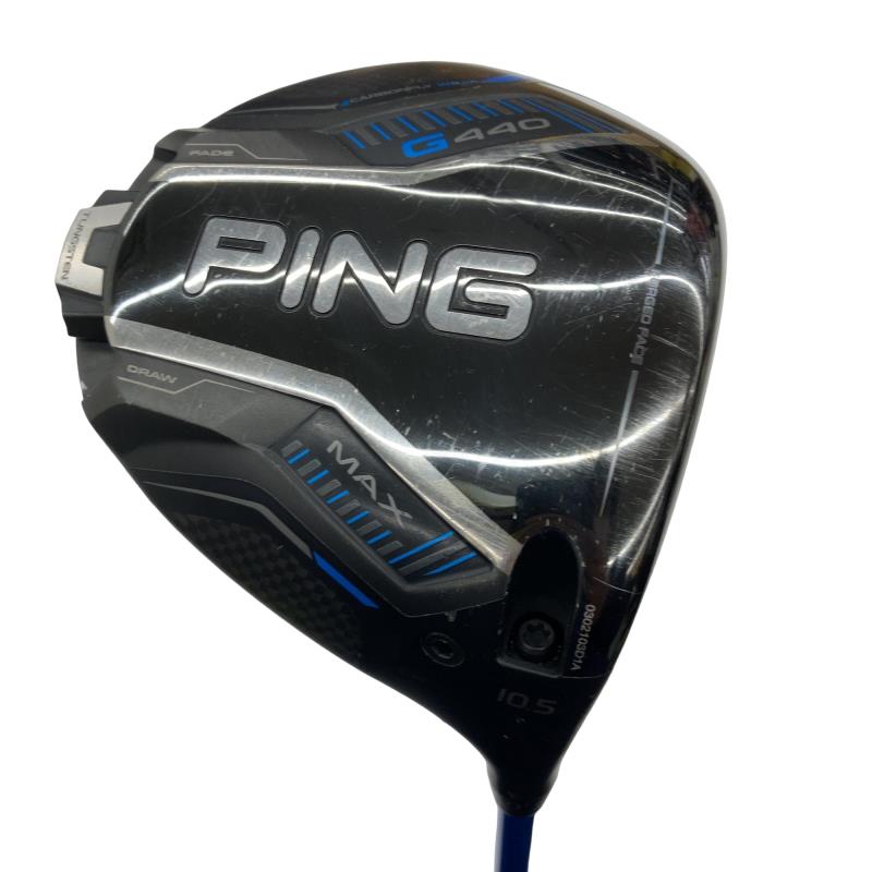 【中古】 ピン G440 MAX 10.5° １番ウッド DR ALTA J CB BLUE(DR) (フレックスR) メンズ 成人男性用 右利き 右用 D序列付ける ゴルフ野球クラブ